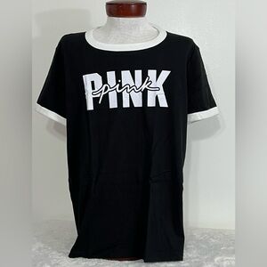 Victorias Secret Pink XL Short Sleeve Tee NWT
